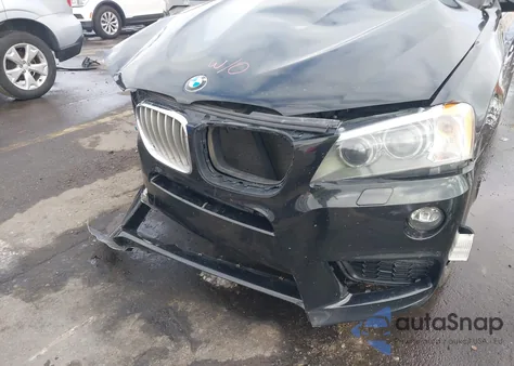 2011 BMW X3 xDrive28I from USA, damaged, VIN 5UXWX5C51BL713578